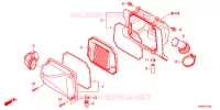 FILTRE A AIR pour Honda BIZ 125 SOMENTE PEDAL DE PARTIDA de 2012