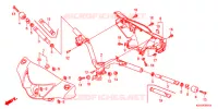 GUIDON   CARENAGE pour Honda BIZ 125 SOMENTE PEDAL DE PARTIDA de 2012