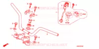 GUIDON   TE DE FOURCHE pour Honda CG 125 CARGO PARTIDA ELETRICA de 2012