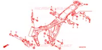 CADRE pour Honda CG 125 CARGO KICK de 2011