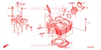 CULASSE pour Honda CG 125 CARGO KICK de 2011