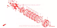 EMBRAYAGE pour Honda CG 125 CARGO KICK de 2011