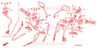 LEVIER DE GUIDON   CABLE   COMMODO pour Honda CG 125 CARGO KICK de 2011