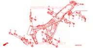 CADRE pour Honda CG 125 CARGO KICK de 2012
