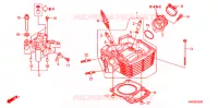 CULASSE pour Honda CG 125 CARGO KICK de 2012