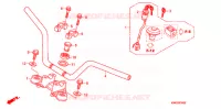 GUIDON   TE DE FOURCHE pour Honda CG 125 CARGO KICK de 2012