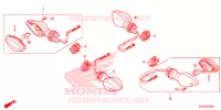 CLIGNOTANT pour Honda CG 125 CARGO KICK de 2014
