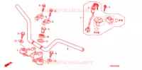 GUIDON   TE DE FOURCHE pour Honda CG 125 FAN PARTIDA ELETRICA de 2012