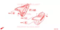 COUVERCLES LATERAUX pour Honda CG 125 FAN PARTIDA ELETRICA de 2013