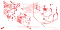 BATTERIE pour Honda CG 125 FAN PARTIDA ELETRICA de 2014