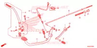 PEDALE   KICK pour Honda CG 125 FAN PARTIDA ELETRICA de 2014