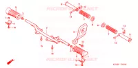 REPOSE PIED pour Honda CG 125 FAN de 2007