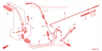 PEDALE   KICK pour Honda CG 125 FAN KICK de 2010