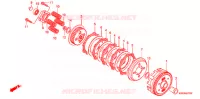 EMBRAYAGE pour Honda CG 125 FAN KICK de 2012