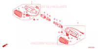 CLIGNOTANT pour Honda CG 150 FAN PARTIDA ELETRICA de 2012