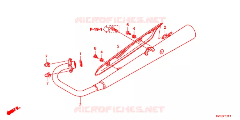 SILENCIEUX D'ECHAPPEMENT Honda MOTO 150 CG 2012  CG150ESDC