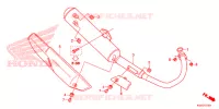 SILENCIEUX D'ECHAPPEMENT pour Honda CG 150 FAN ESD de 2015