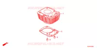 CYLINDRE pour Honda CG 150 TITAN de 2011