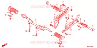 REPOSE PIED pour Honda CG 150 TITAN de 2011