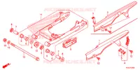 BRAS OSCILLANT pour Honda CG 160 CARGO de 2018