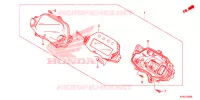 COMPTEUR pour Honda CG 160 FAN de 2019