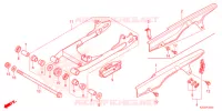 BRAS OSCILLANT pour Honda CG 160 FAN de 2023