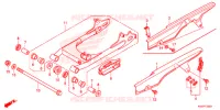BRAS OSCILLANT pour Honda CG 160 TITAN de 2017
