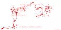 FLEXIBLE DE FREIN/TUYAU DE FREIN pour Honda CG 160 TITAN de 2017