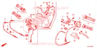 LEVIER DE GUIDON   CABLE   COMMODO pour Honda CG 160 START de 2019