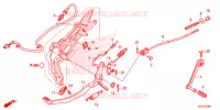 PEDALE pour Honda CG 160 START de 2019