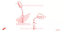 RETROVISEUR pour Honda CG 160 START de 2019