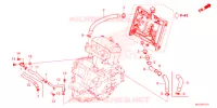 FLEXIBLE DE RADIATEUR/TUYAU D'EAU pour Honda REBEL 1100 DCT de 2023