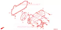 COUVERCLE GAUCHE pour Honda LEAD 110 de 2011