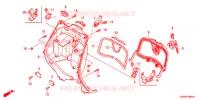 PROTEGE JAMBES pour Honda LEAD 110 de 2011