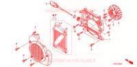 VENTILATEUR ET COUVERCLE DE RADIATEUR pour Honda LEAD 110 de 2011