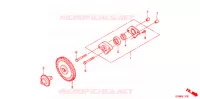 POMPE A HUILE pour Honda LEAD 110 de 2013