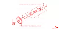 POMPE A HUILE pour Honda LEAD 110 de 2014