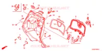 PROTEGE JAMBES pour Honda LEAD 110 de 2015