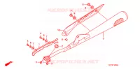 SILENCIEUX D'ECHAPPEMENT pour Honda POP 100 BR de 2011