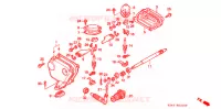 SOUPAPE D'ECHAPPEMENT pour Honda CR 125 R de 1992