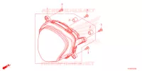 PHARE pour Honda SH MODE 125 de 2021