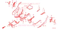 MARCHE PIEDS pour Honda SH MODE 125 de 2021