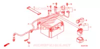 BATTERIE pour Honda VFR 1200 DCT de 2012
