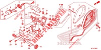 FEU ARRIERE/FEU D'IMMATRICULATION (VT1300CR/CRA,VT1300CT/CTA) pour Honda VT 1300 INTERSTATE ABS de 2012