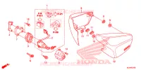 COUVERCLES LATERAUX pour Honda SHADOW VT 750 SPIRIT de 2012