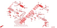 MARCHE (VT750C/CA/CS/C2/C2F/C2B) pour Honda SHADOW VT 750 SPIRIT F de 2012