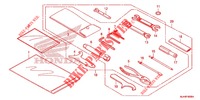 OUTIL pour Honda SHADOW VT 750 SPIRIT F de 2012