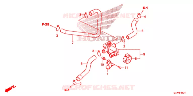 SOUPAPE D'ADMISSION Honda MOTO 750 SHADOW 2012  VT750RSC