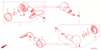 CLIGNOTANT pour Honda SUPER CUB 110 スーパーカブ PRO de 2024