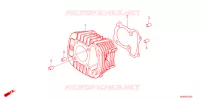 CYLINDRE pour Honda SUPER CUB 110 スーパーカブ PRO de 2024